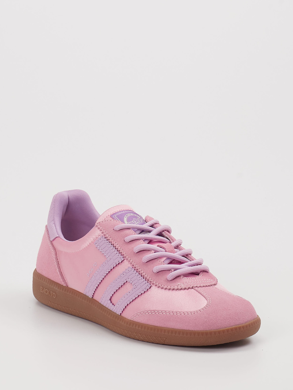 Back 70 – Sneaker aus Veloursleder Rosa