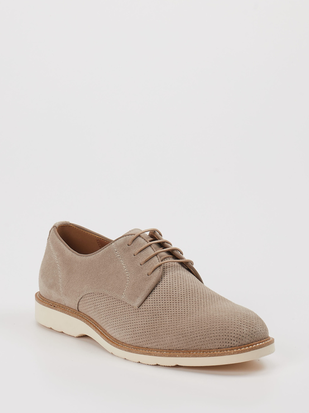 Daniel Kenneth – Schnürschuh aus Leder Beige