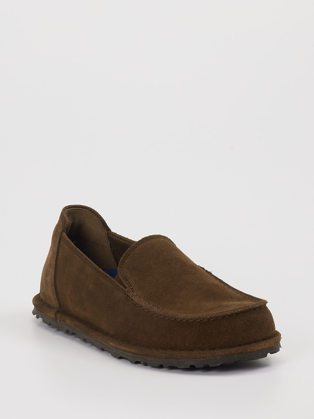 Birkenstock – Slipper aus Veloursleder braun