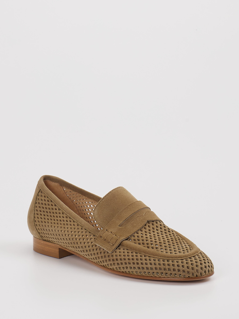 Konstantin Starke – Slipper aus Veloursleder braun