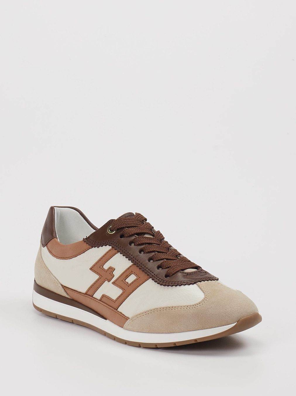 Ara – Sneaker aus Velours Leder Beige