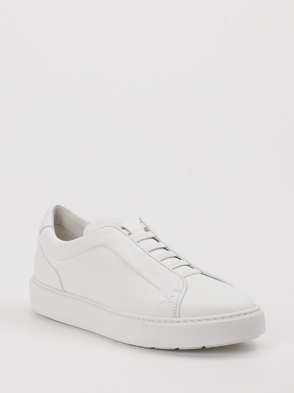 Lloyd – Sneaker aus Kalbleder Weiß