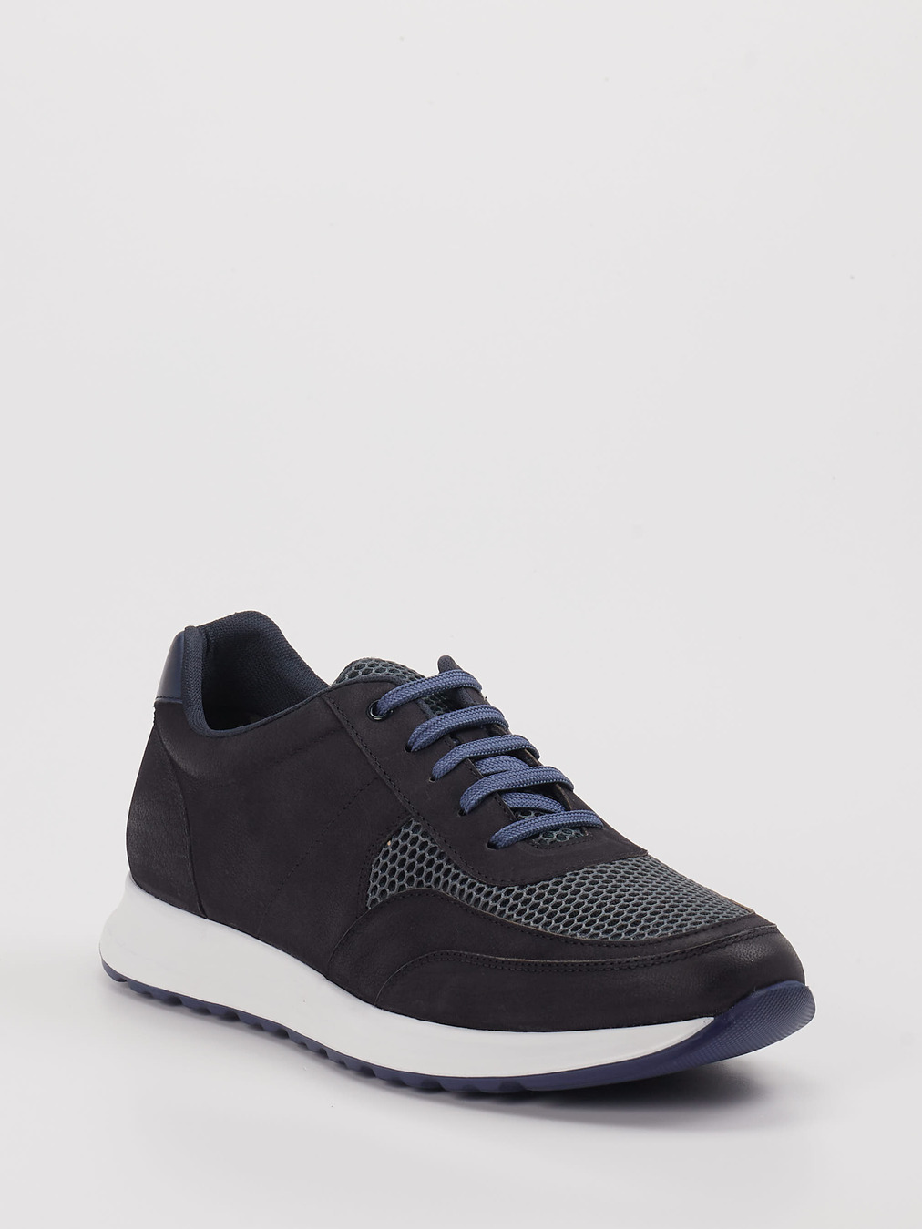 Ralph Harrison – Sneaker aus Leder Blau