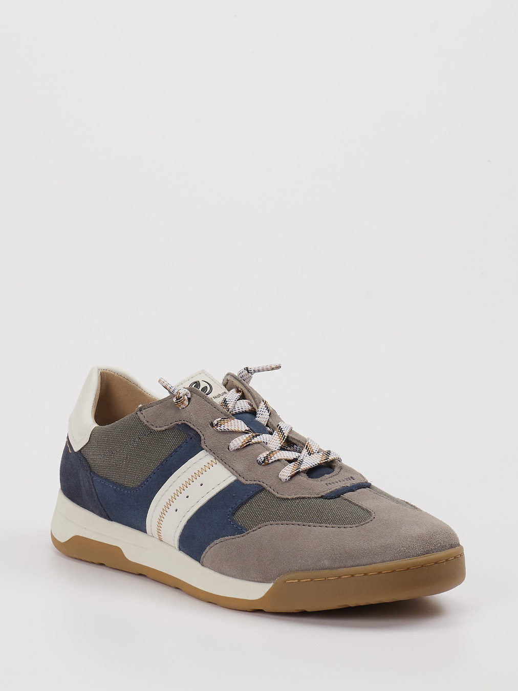 Josef Seibel – Sneaker aus Velour Textil Grau
