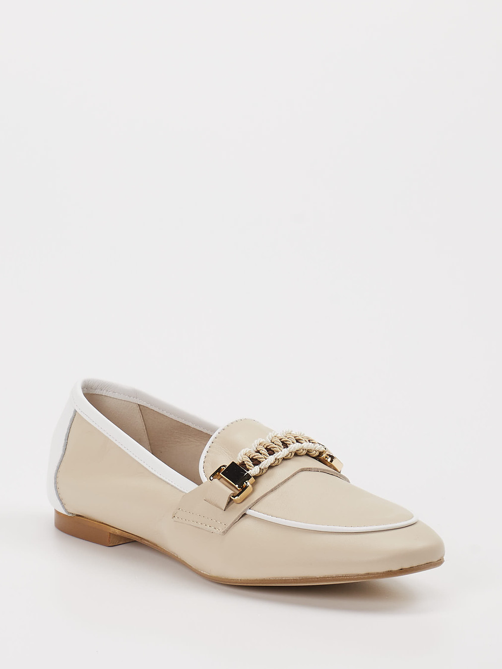 Konstantin Starke – Slipper aus Lammleder Beige