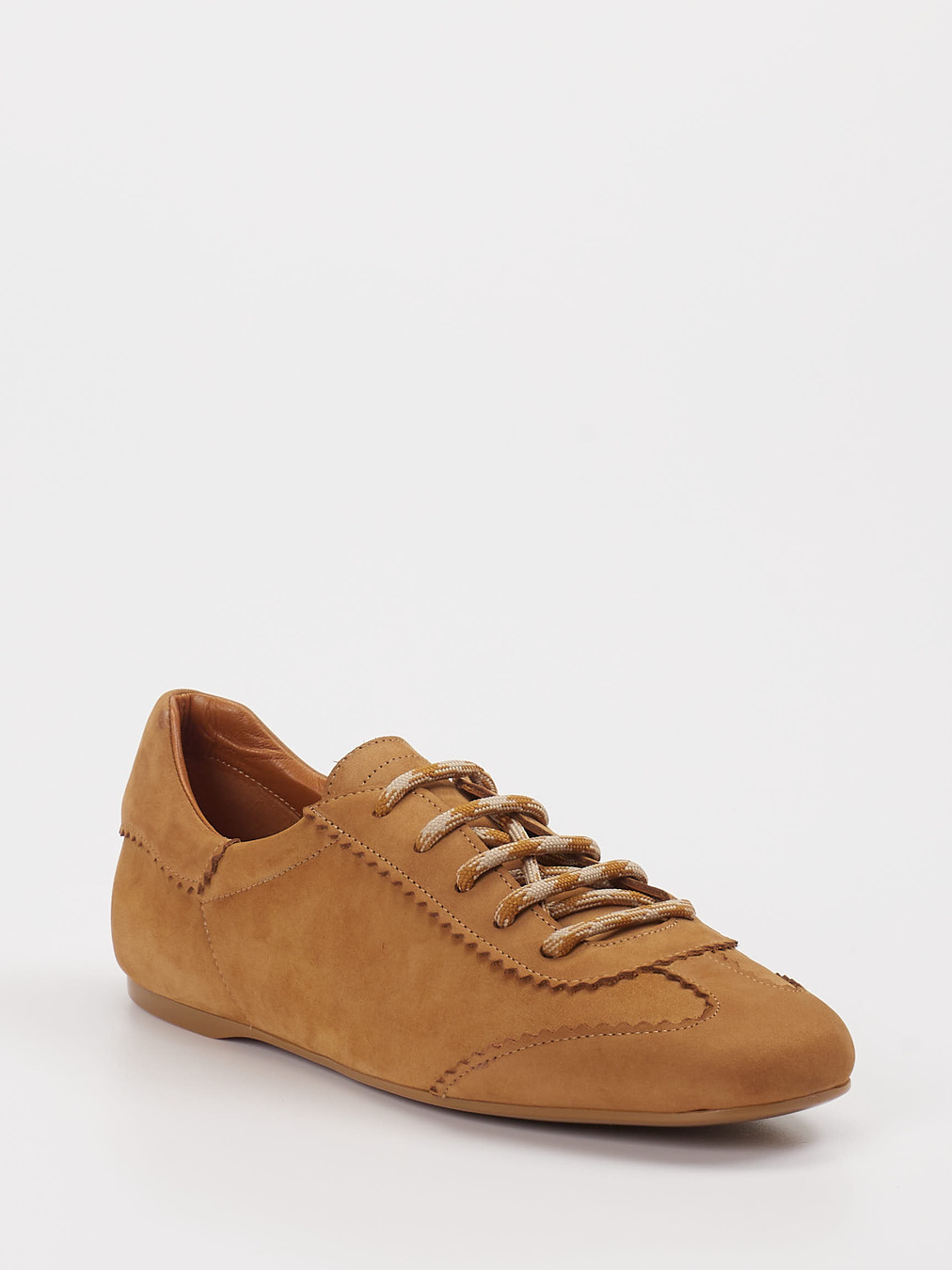 Konstantin Starke – Sneaker aus Nubukleder Braun