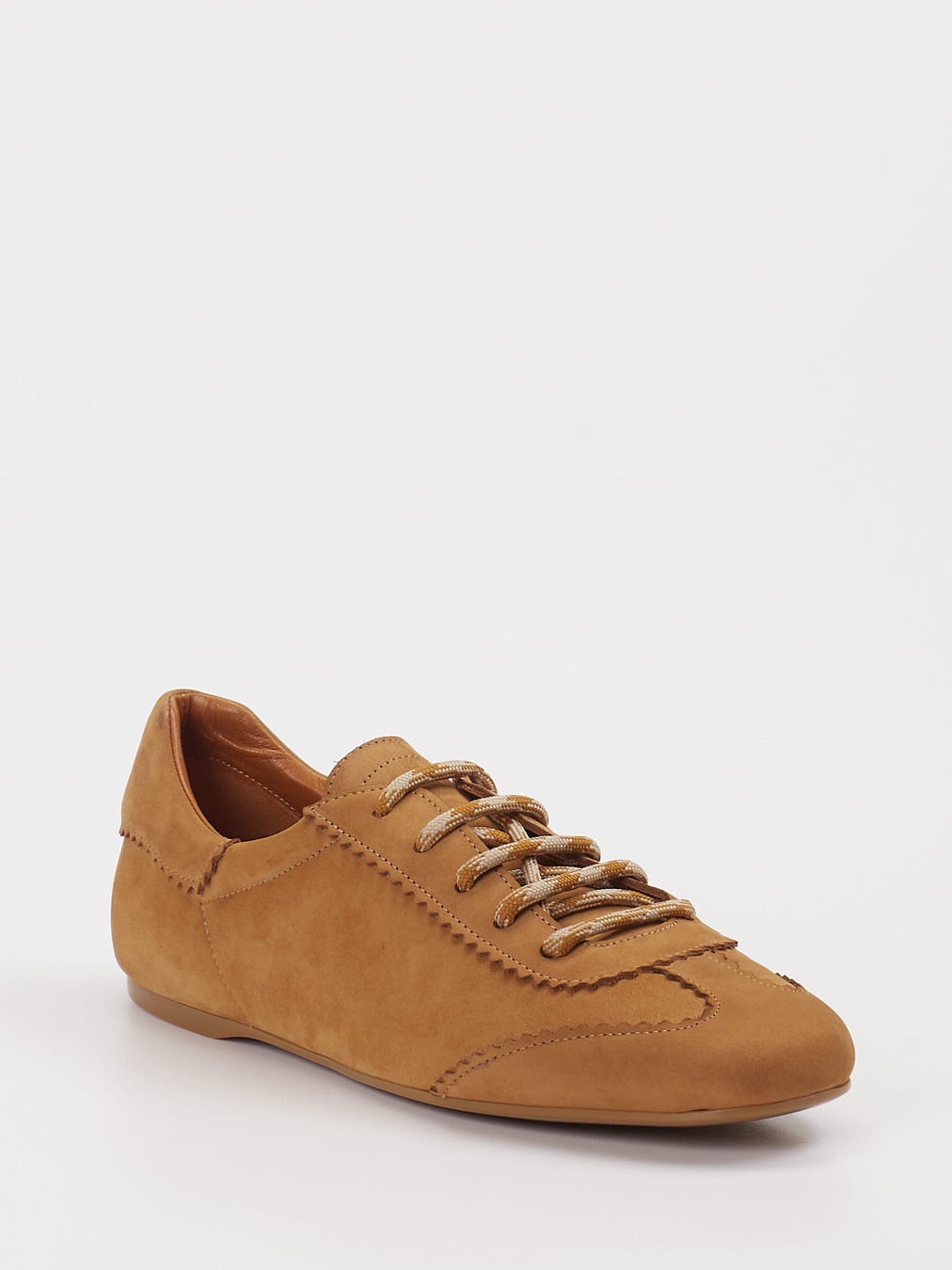 Konstantin Starke – Sneaker aus Nubukleder Braun