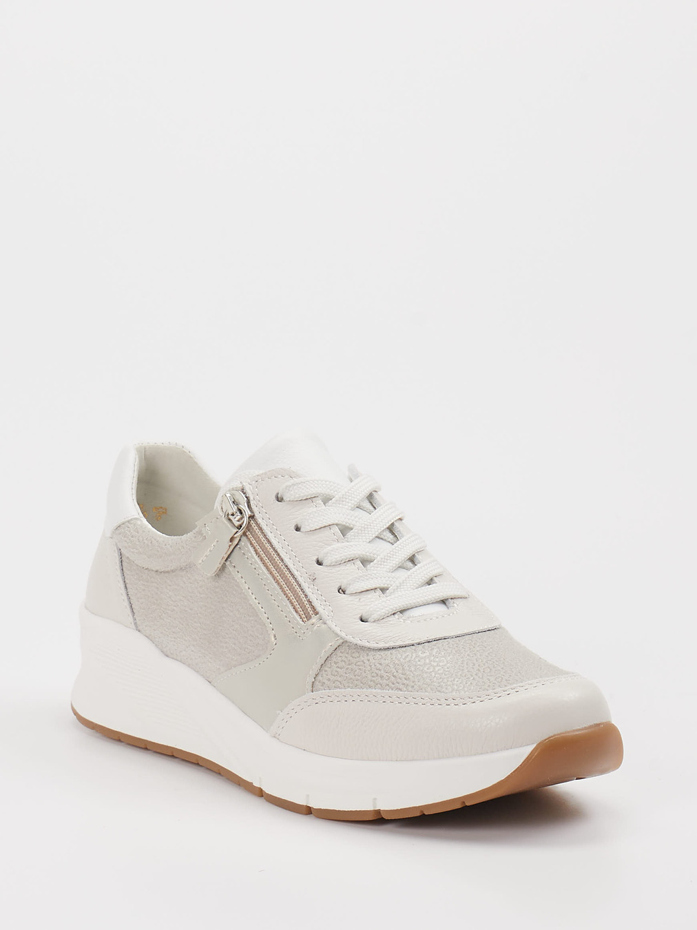 Cypres Soft – Sneaker aus Stretch Beige