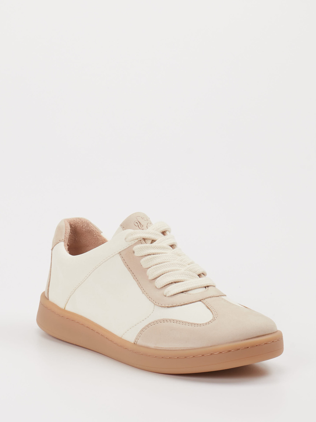 Werner – Sneaker aus Kalbleder Beige