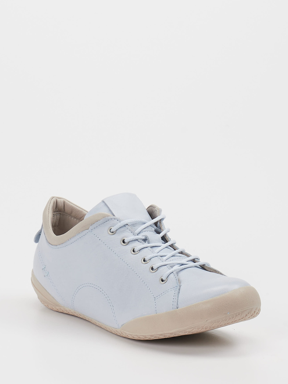 Andrea Conti – Sneaker aus Kalbleder Blau