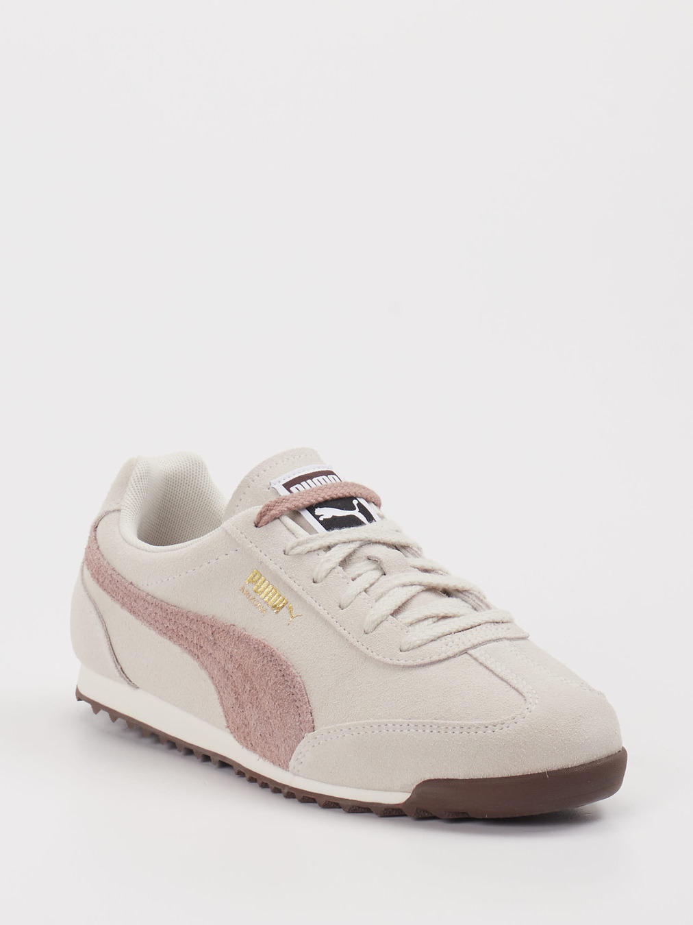 Puma – Sneaker aus Nubukleder beige