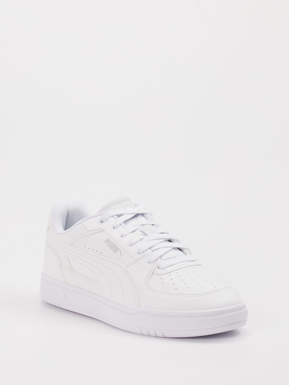 Puma – Sneaker aus Leder Weiß Low-Top