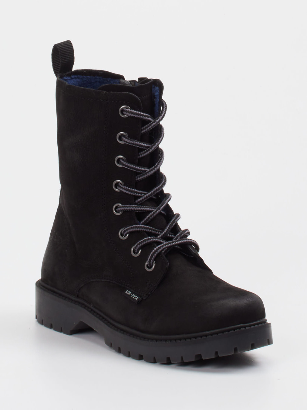 Vado – Schnürboot aus Nubukleder schwarz