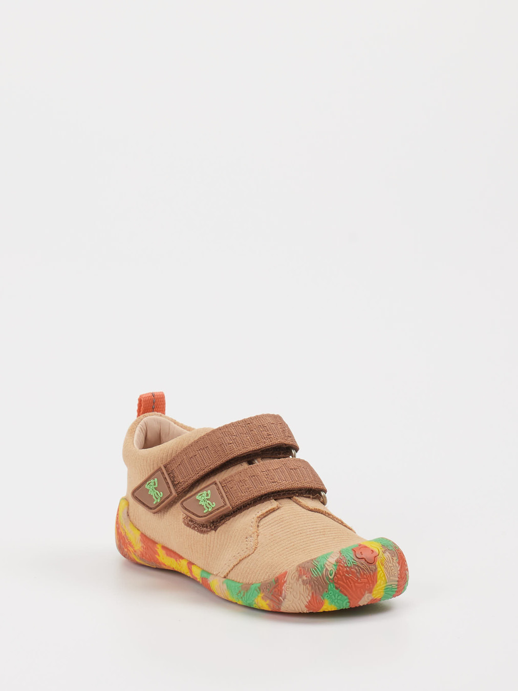 Affenzahn – Lauflernschuhe aus Veloursleder Beige