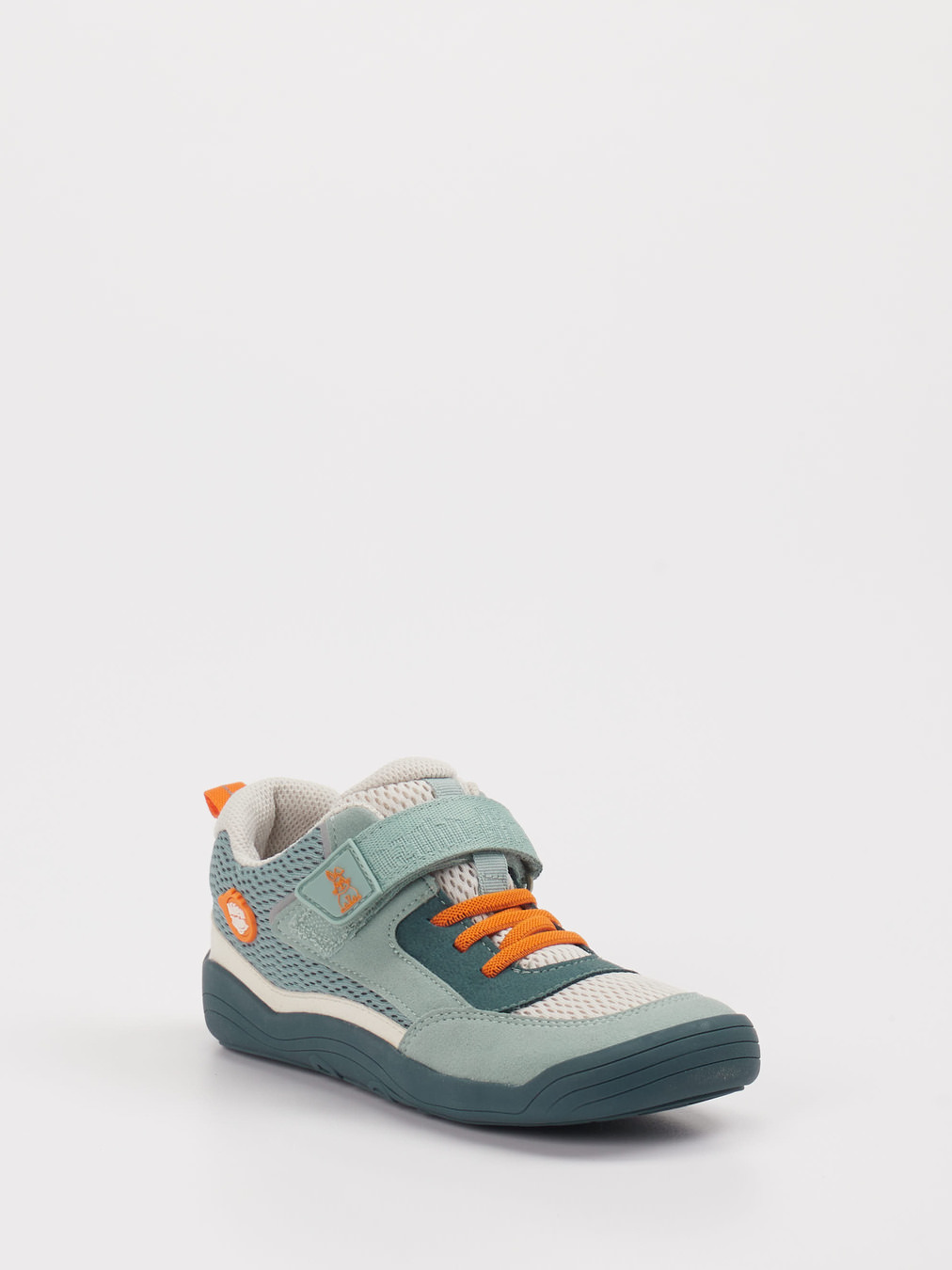 Affenzahn – Kinder-Sneaker aus Veloursleder grün