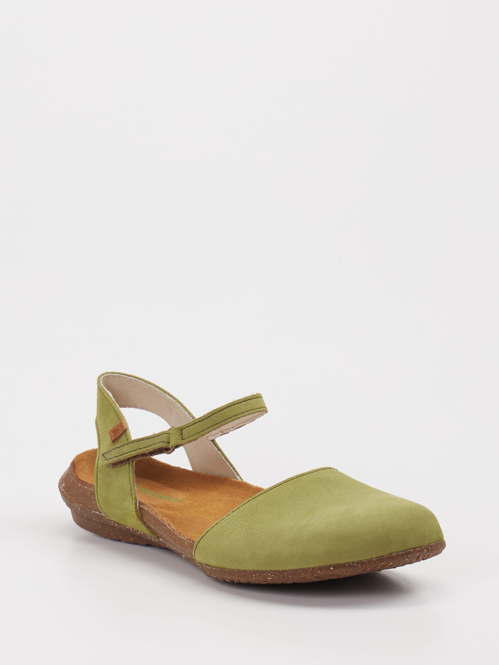 El Naturalista – Sandalen aus Nubukleder Grün