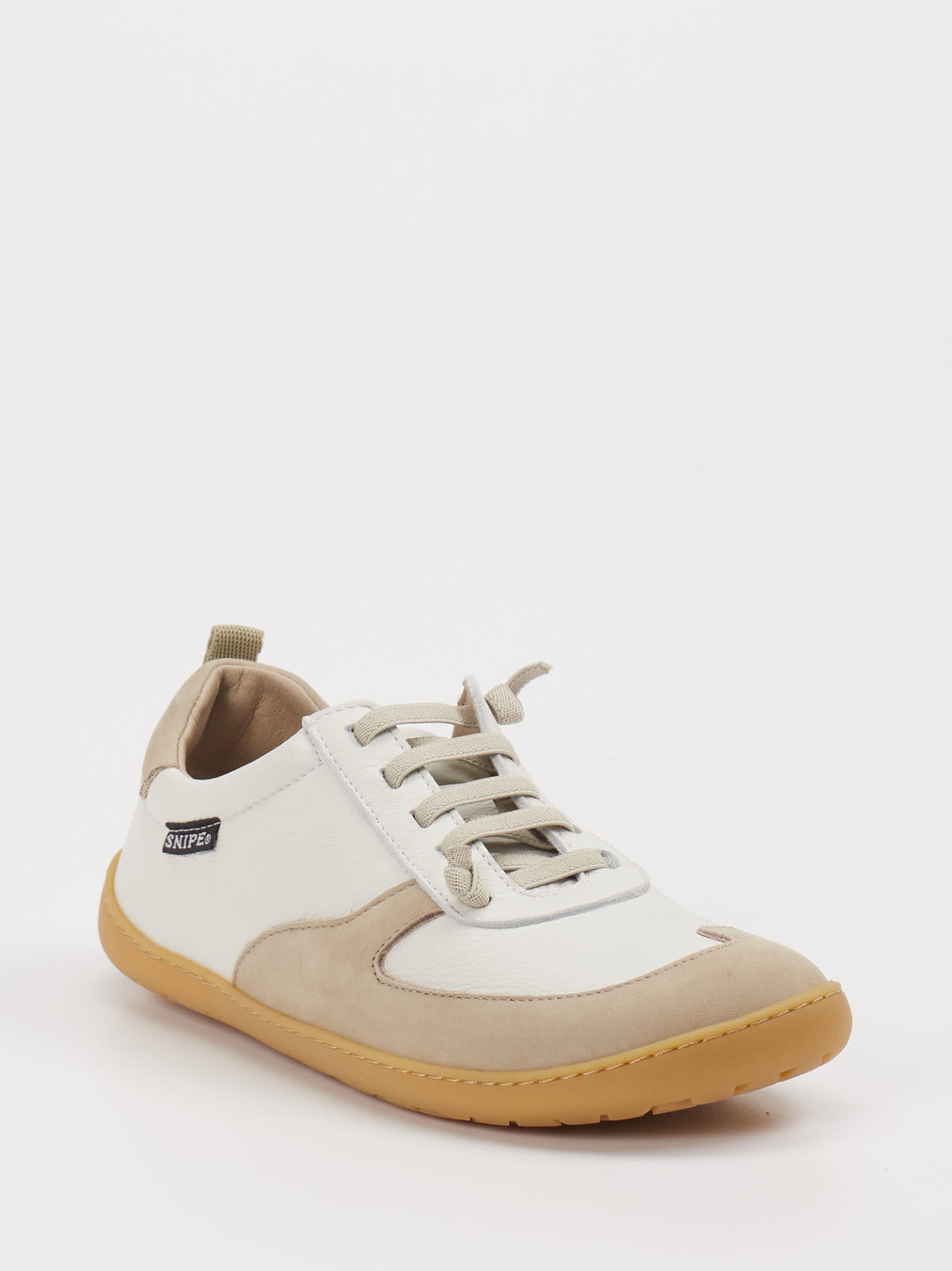 Snipe – Barfußschuh aus Kalbleder Offwhite