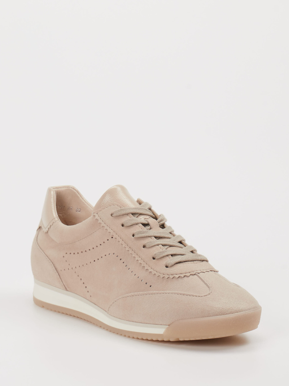 Gabor – Sneaker aus Veloursleder Beige