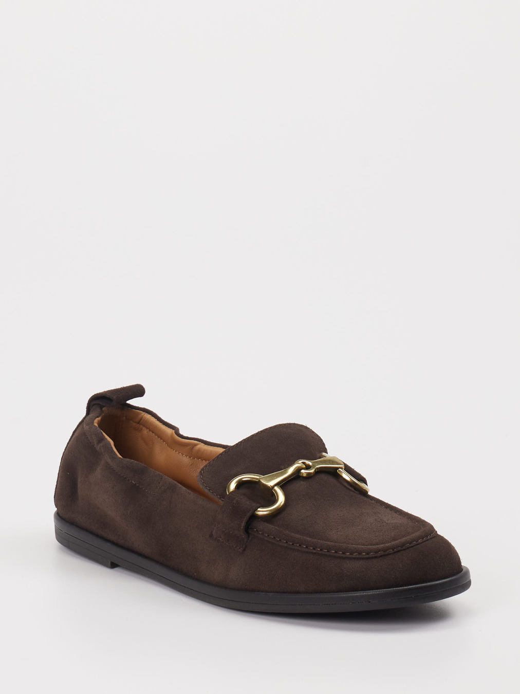 Marc O'Polo – Loafer aus Veloursleder braun