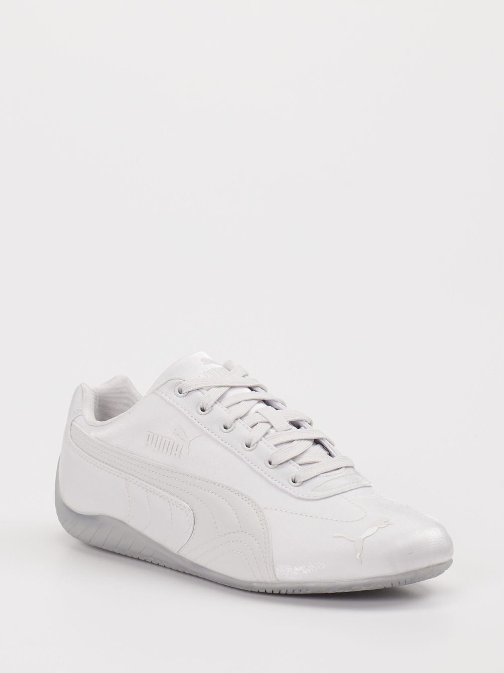 Puma – Sneaker aus Leder Grau