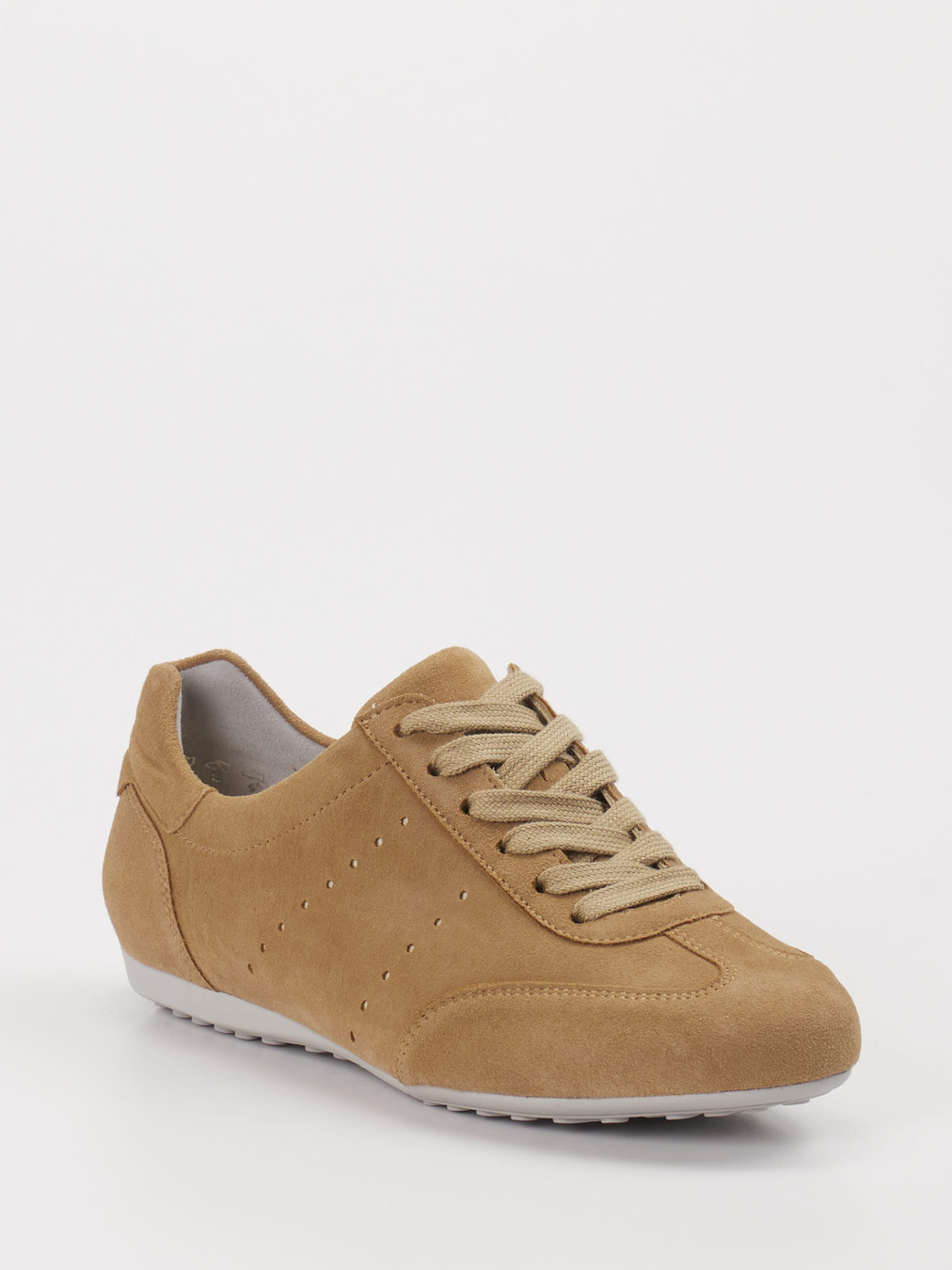 Semler – Sneaker aus Veloursleder Braun