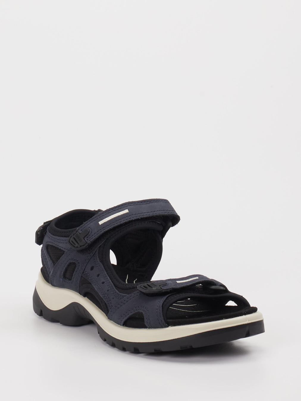 Ecco – Trekkingsandalen aus Nubukleder blau