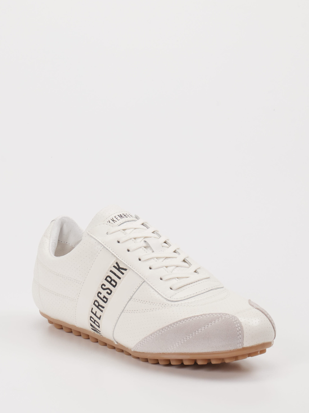 Bikkembergs – Sneaker aus Velours/Leder Weiß