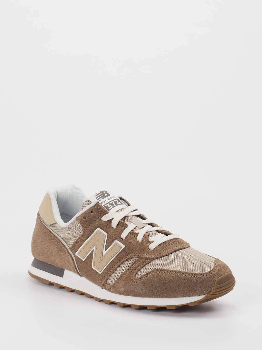 New Balance – Retro-Runner Sneaker aus Veloursleder braun