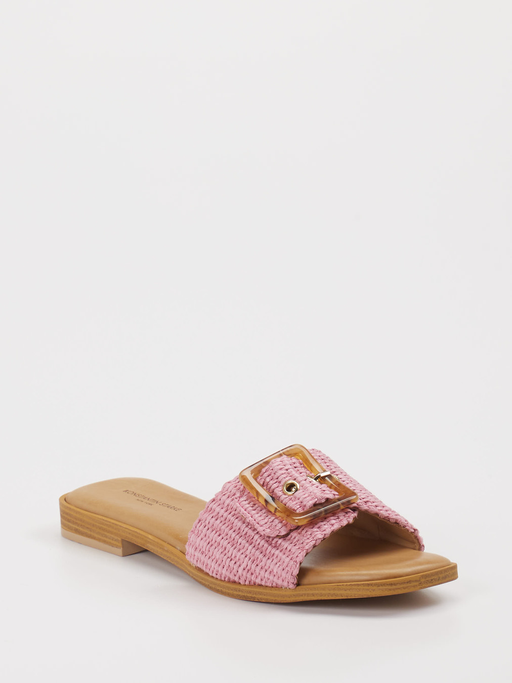 Konstantin Starke – Pantolette aus Kalbleder rosa