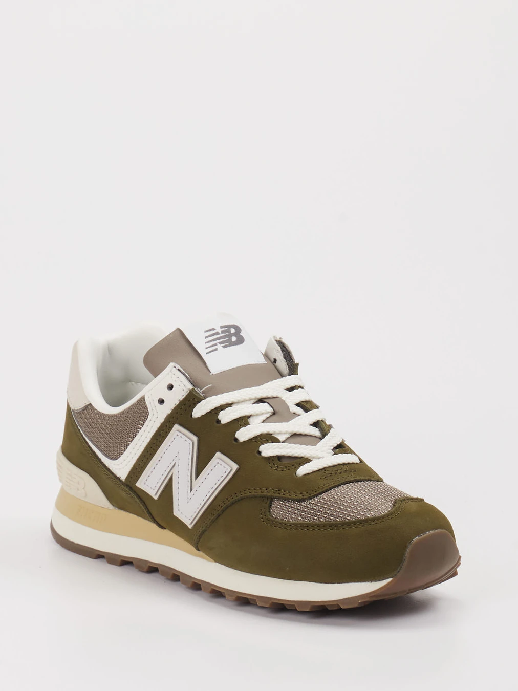 New Balance – Sneaker aus Veloursleder Braun