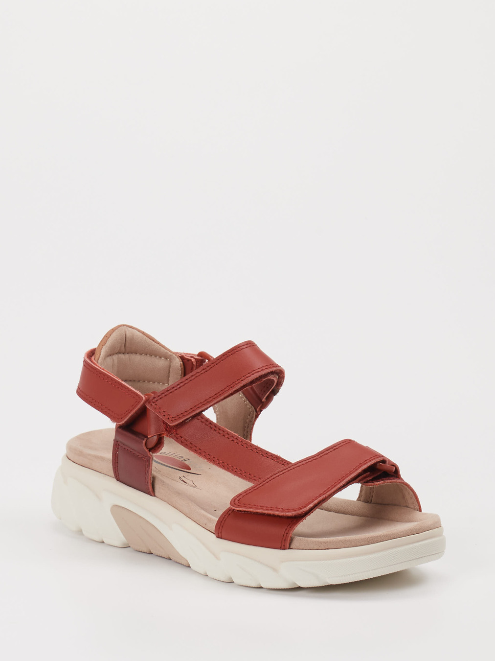 Gabor Comfort – Sandale aus Kalbleder Rot