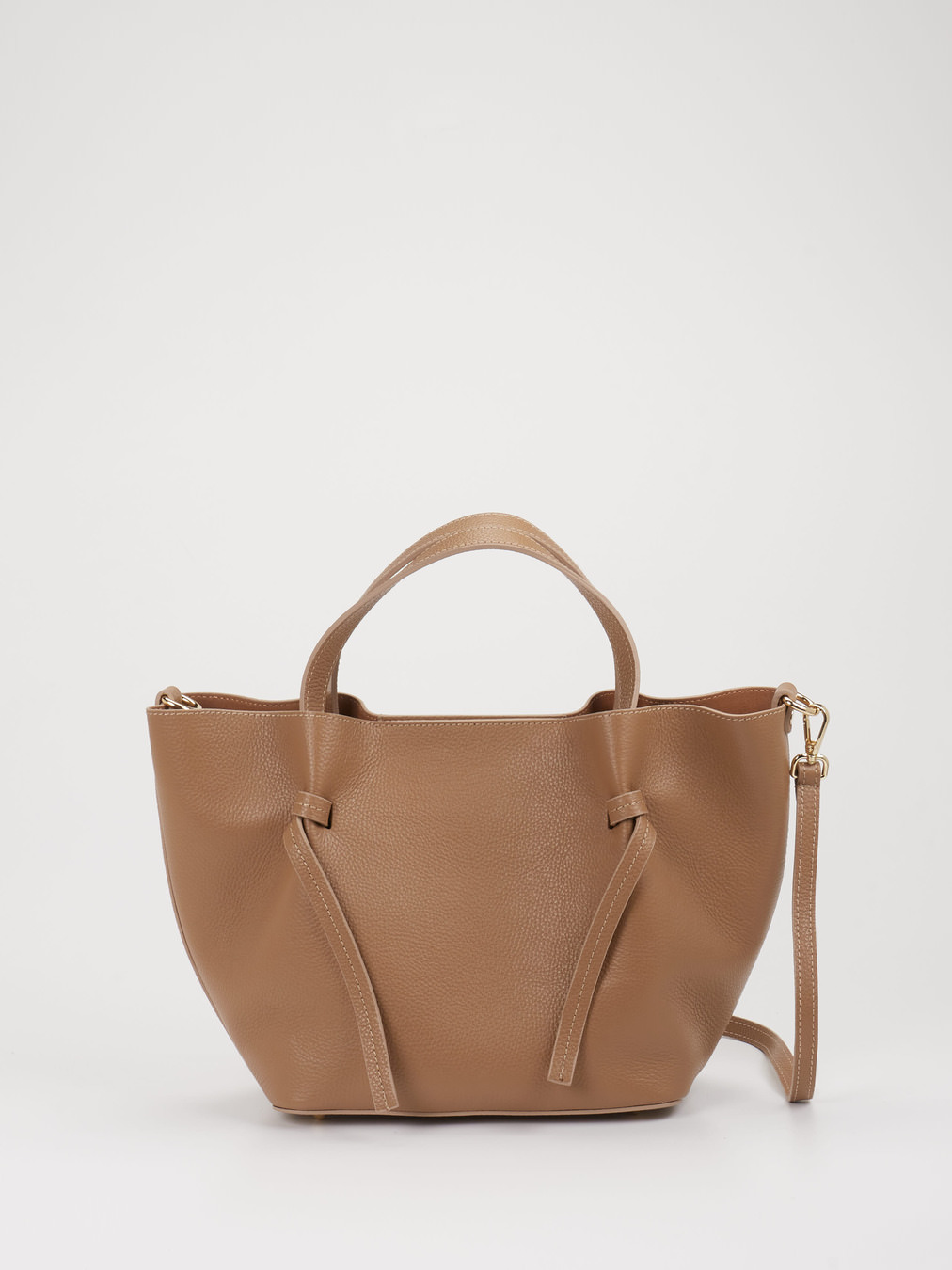 Konstantin Starke – Schultertasche aus Leder braun