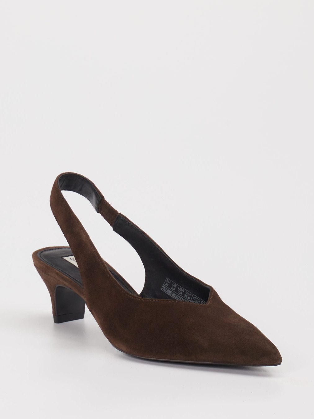 Gant – Slingback-Pumps aus Veloursleder Braun