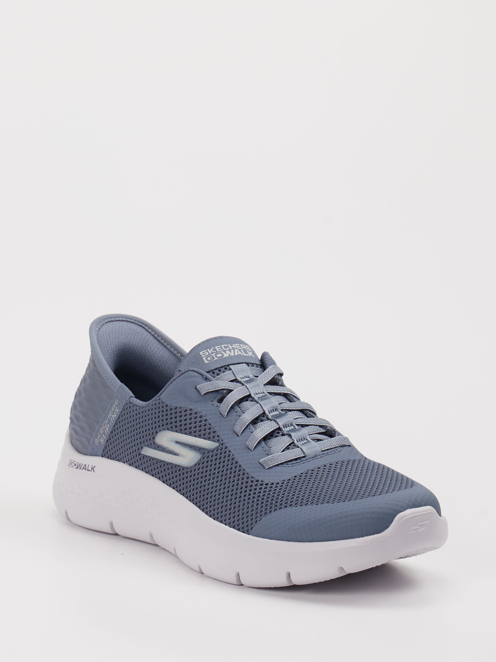 Skechers – Sneaker aus Textil blau