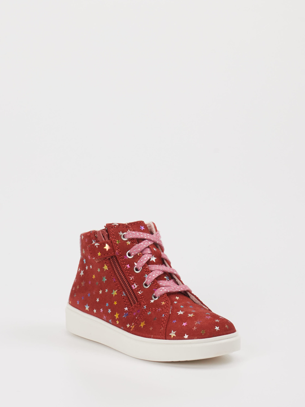 Richter – High-Top Sneaker aus Leder rot