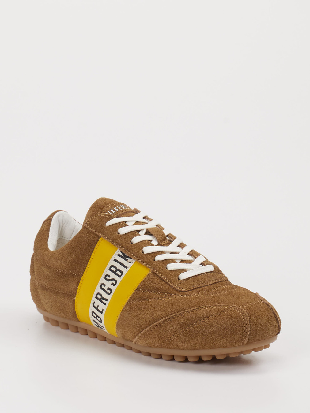 Bikkembergs – Sneaker aus Veloursleder Braun