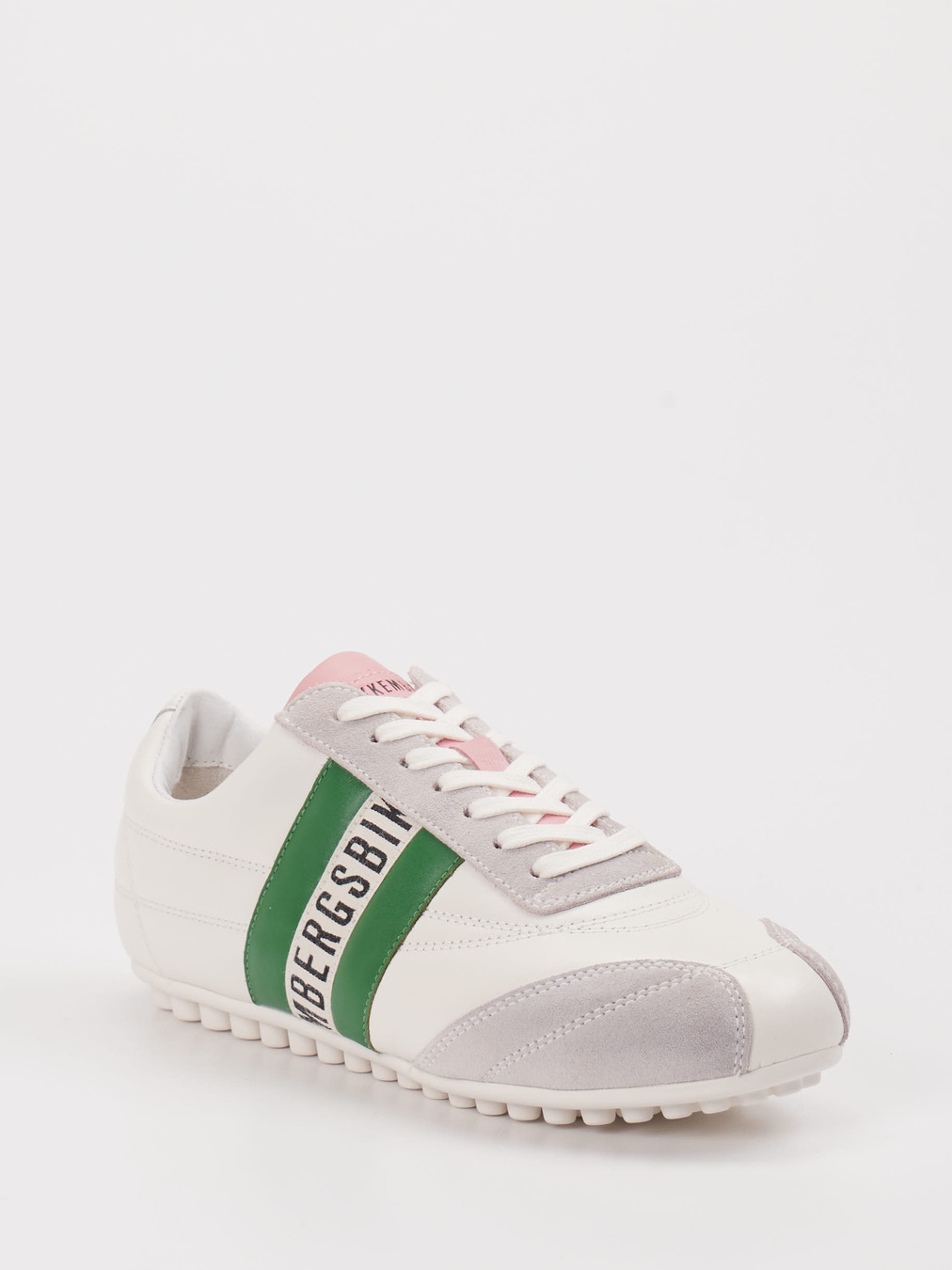 Bikkembergs – Sneaker aus Velours/Leder Weiß