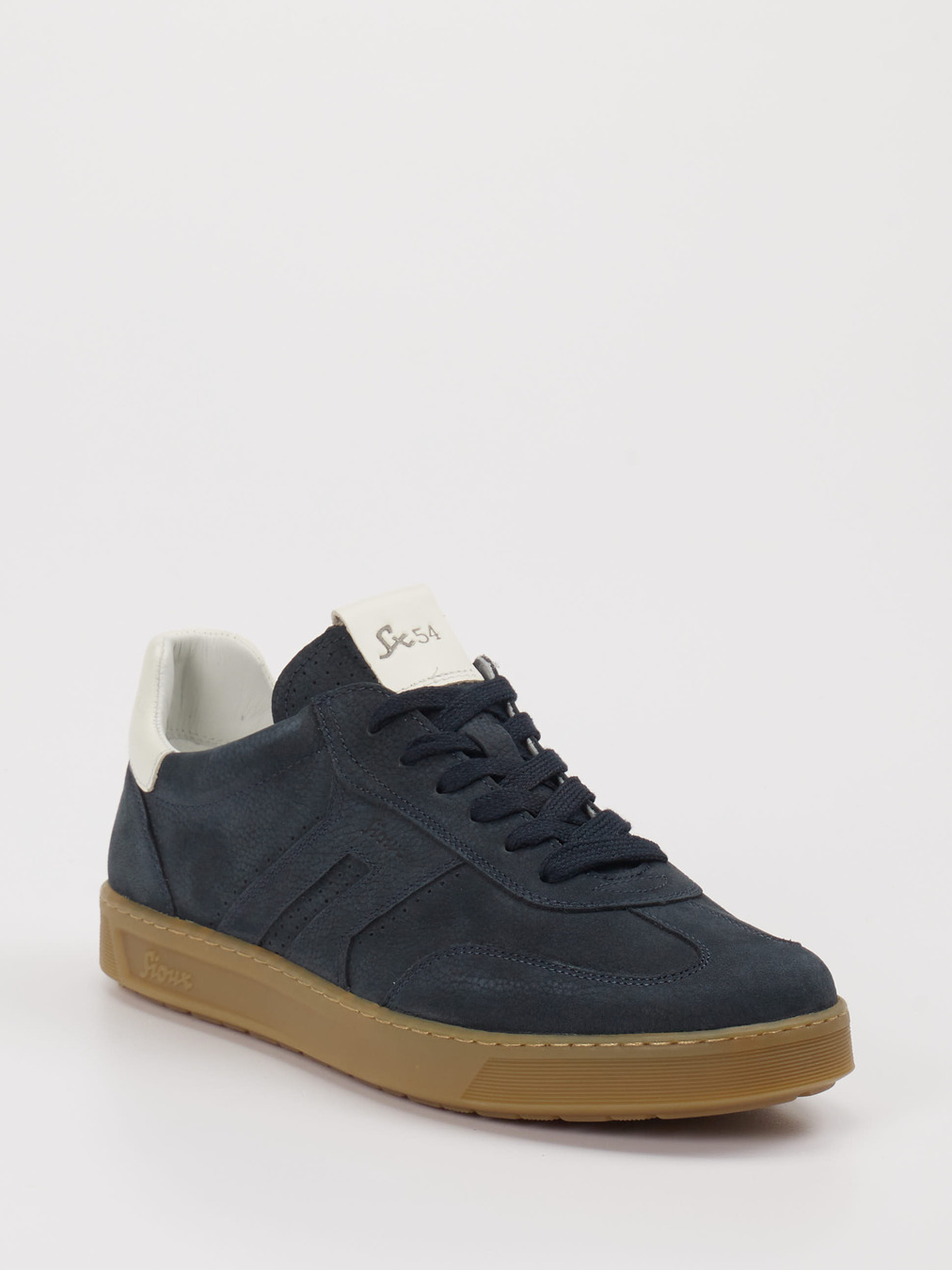 Sioux – Sneaker aus Kalbleder navy Gummisohle