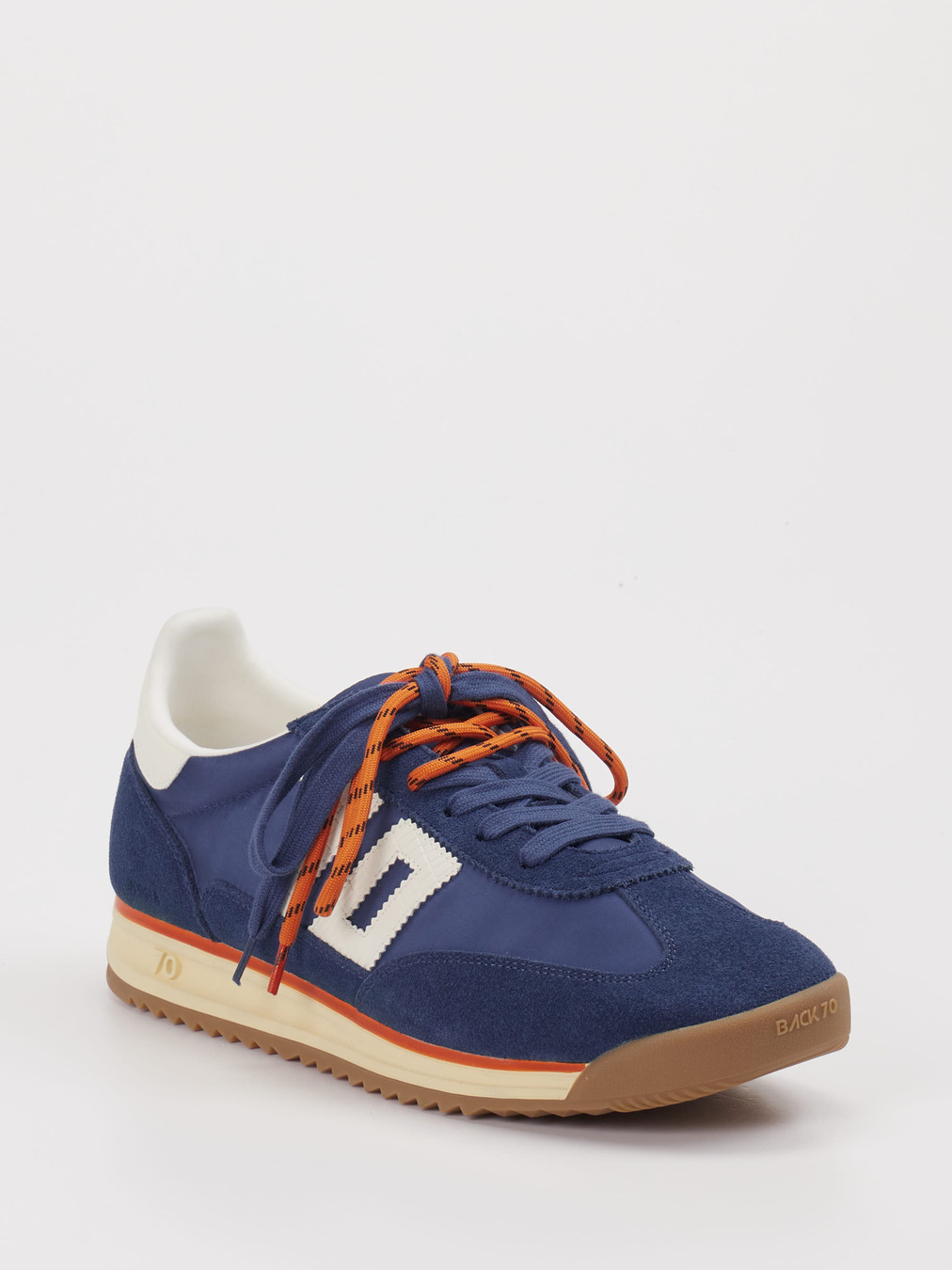 Back 70 – Sneaker aus Leder navy Retro-Runner