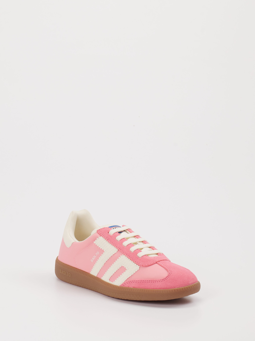 Back 70 – Sneaker aus Veloursleder Rosa