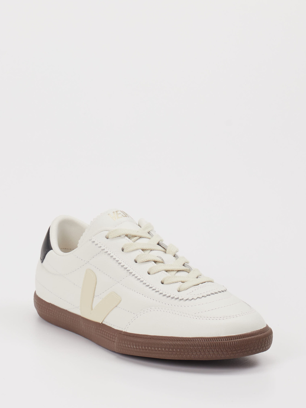 VEJA – Sneaker aus Veloursleder weiß