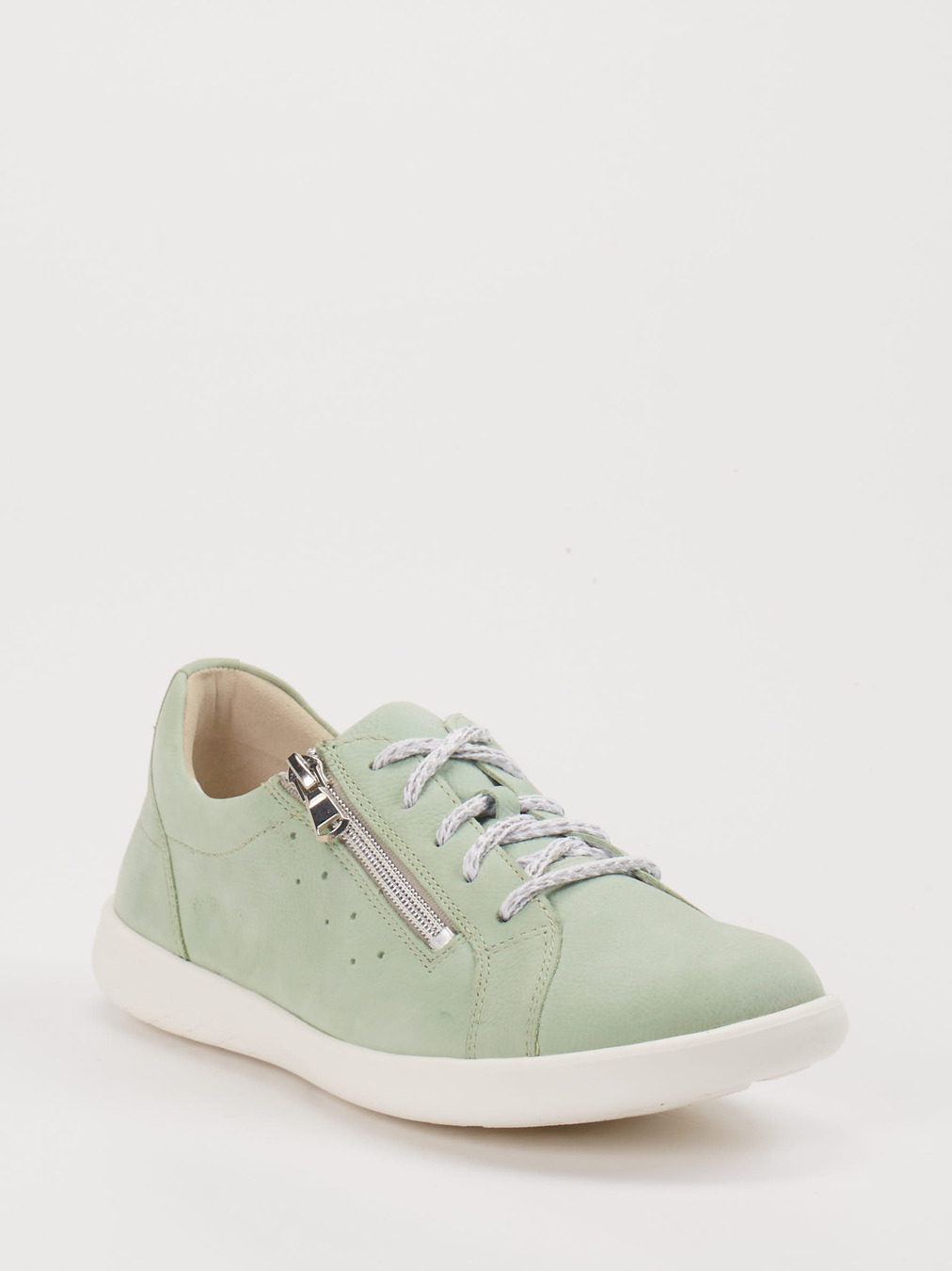 Waldläufer – Sneaker aus Leder mintgrün