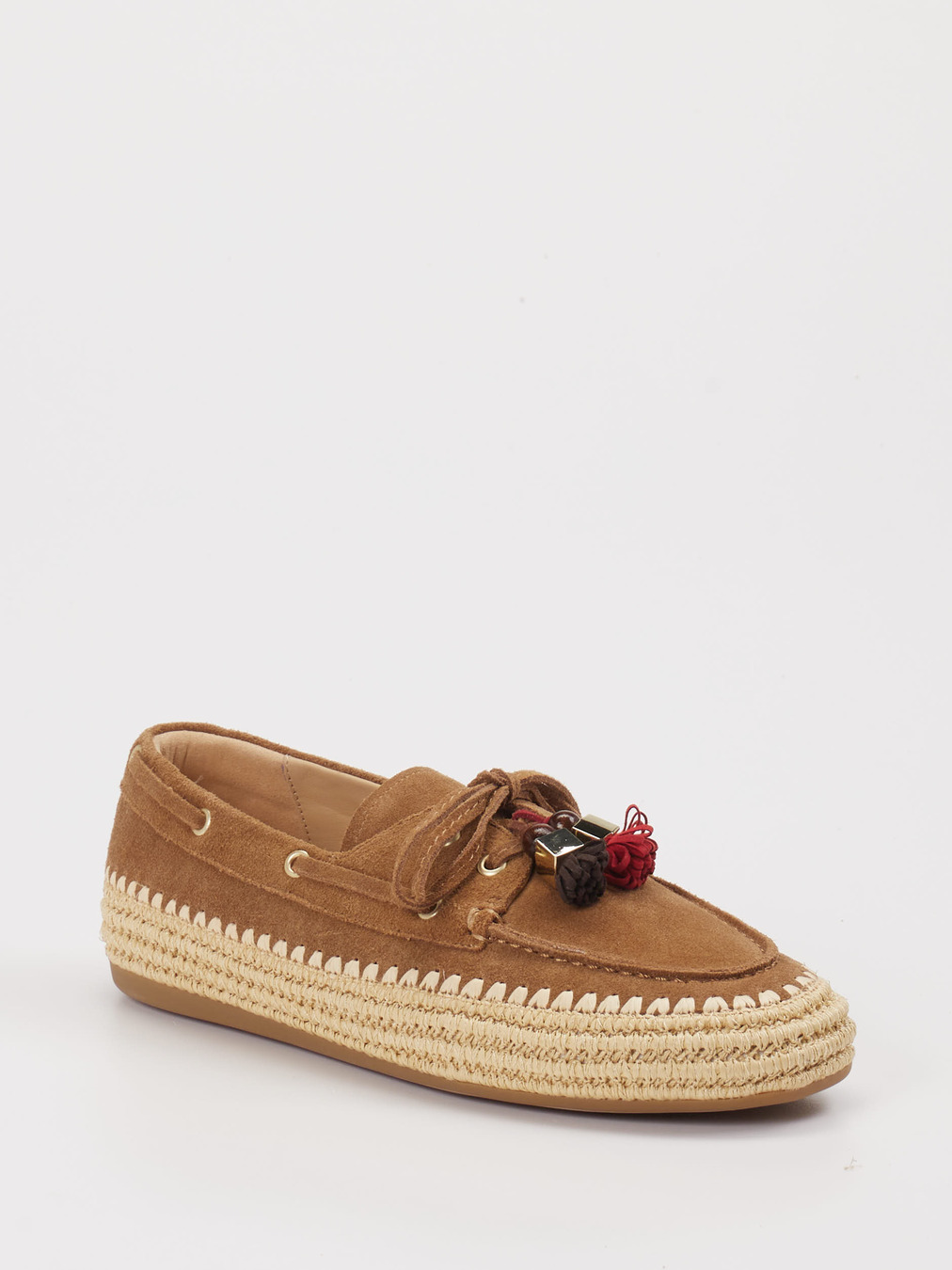 Andrea Puccini – Bootsschuh aus Veloursleder Braun