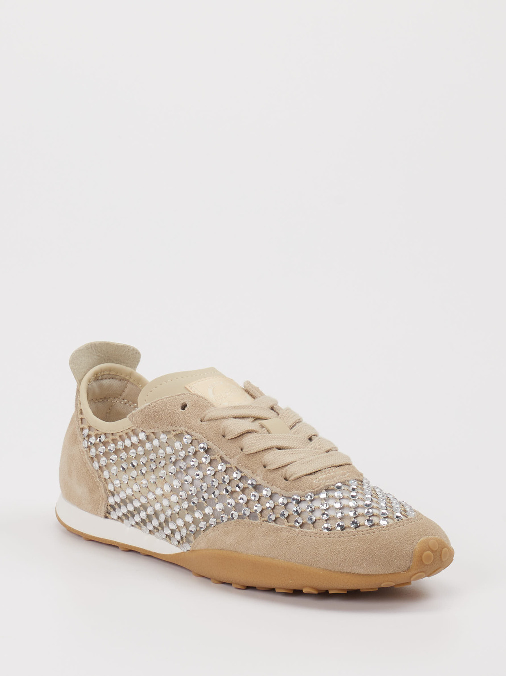 Back 70 – Sneaker aus Metallic in Silber