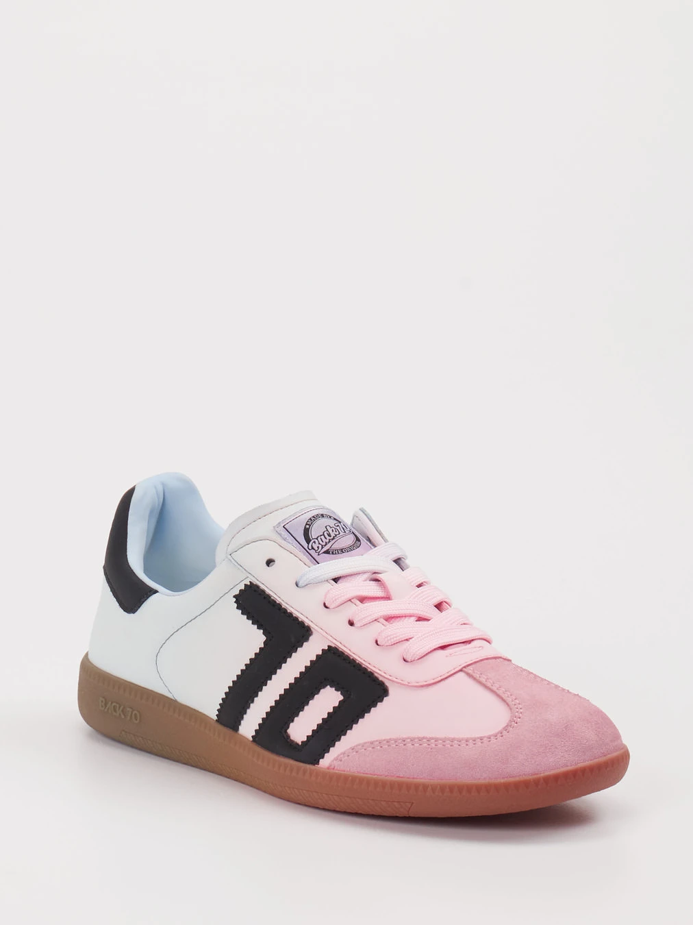 Back 70 – Sneaker aus Veloursleder multicolor