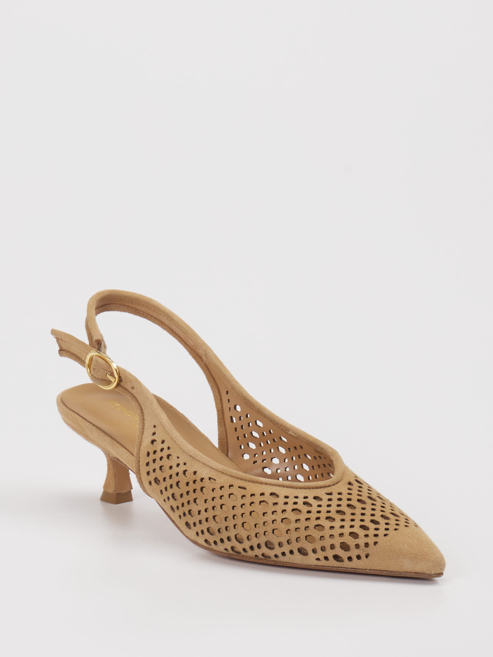 Konstantin Starke – Slingback-Pumps aus Veloursleder