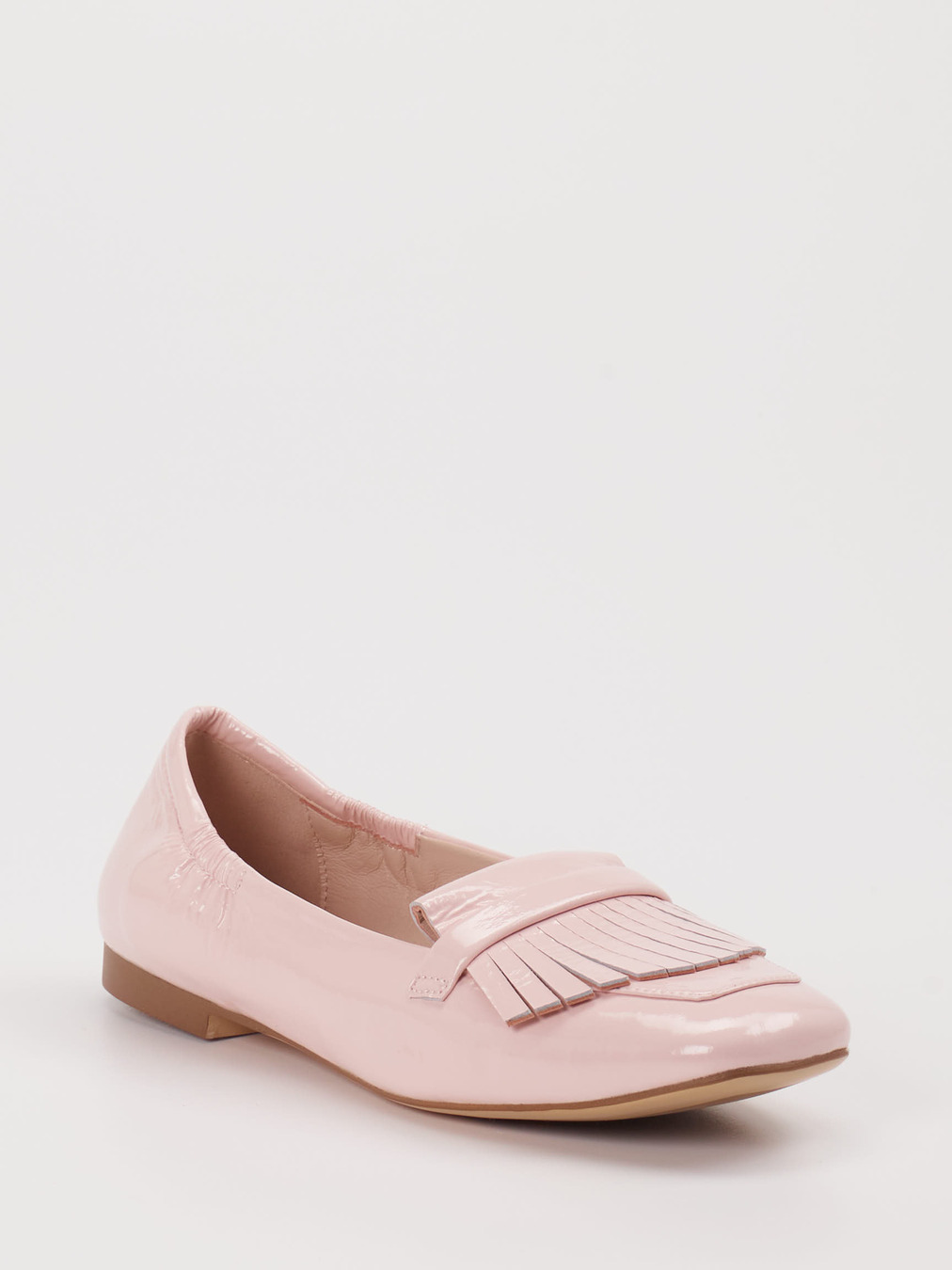 Andrea Puccini – Loafer aus Lackleder rosa