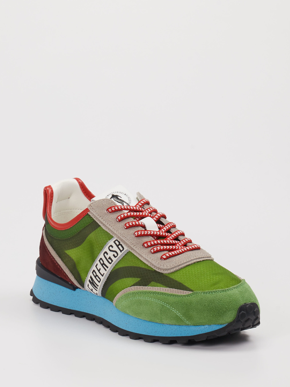 Bikkembergs – Sneaker aus Textil grün