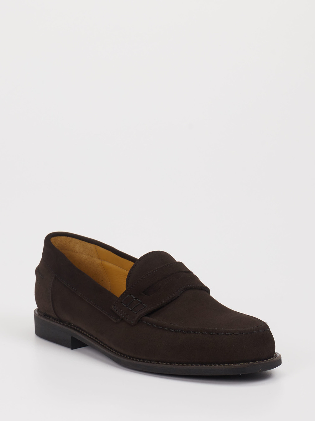 Ludwig Reiter – Penny-Loafer aus Veloursleder Braun
