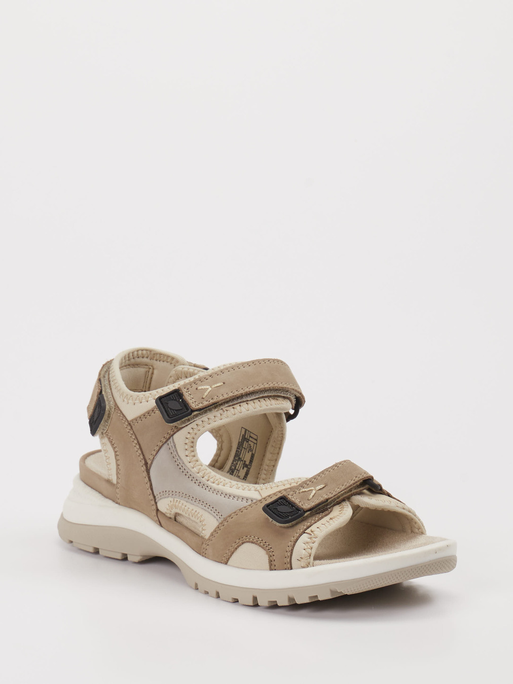 Waldläufer – Trekkingsandalen aus Nubukleder beige